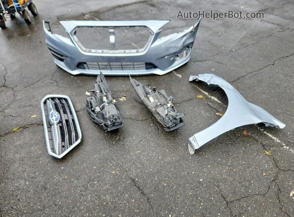 4S3BNAC68J3022800 2018 SUBARU LEGACY Silver Вид підкапотного простору