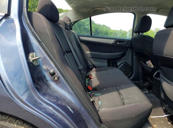 4S3BNAC69G3043812 2016 SUBARU LEGACY Blue Vista de los asientos traseros