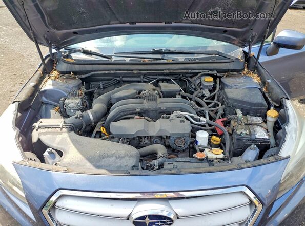 4S3BNAC69G3043812 2016 SUBARU LEGACY Blue Vista interior trasera