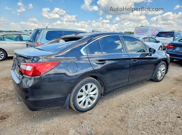 4S3BNAC69G3061713 2016 SUBARU LEGACY Черный Задняя правая четверть