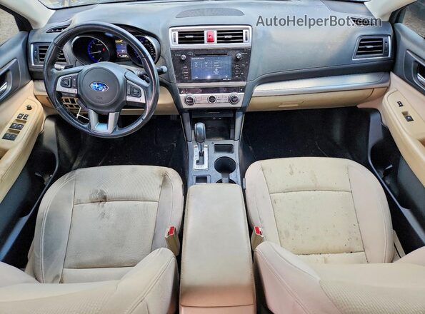 4S3BNAC69G3061713 2016 SUBARU LEGACY Черный Вид панели приборов
