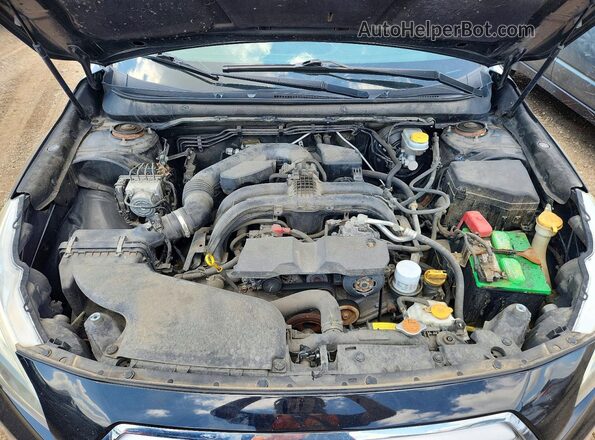 4S3BNAC69G3061713 2016 SUBARU LEGACY Черный Вид задней части салона