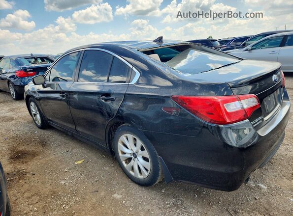4S3BNAC69G3061713 2016 SUBARU LEGACY Черный Задняя левая четверть