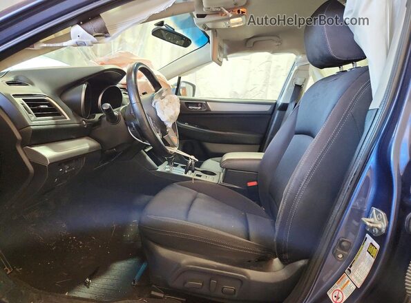 4S3BNAC69H3028941 2017 SUBARU LEGACY Blue Front interior view