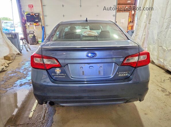 4S3BNAC69H3028941 2017 SUBARU LEGACY Blue Rear view