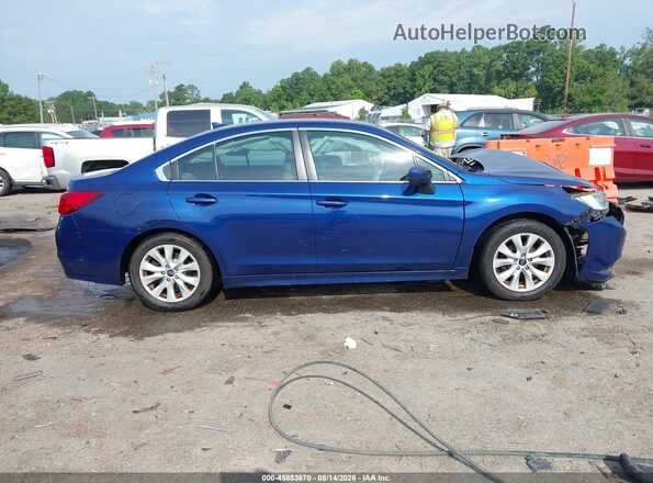 4S3BNAC6XG3012312 2016 SUBARU LEGACY Blue Вид задньої частини салону