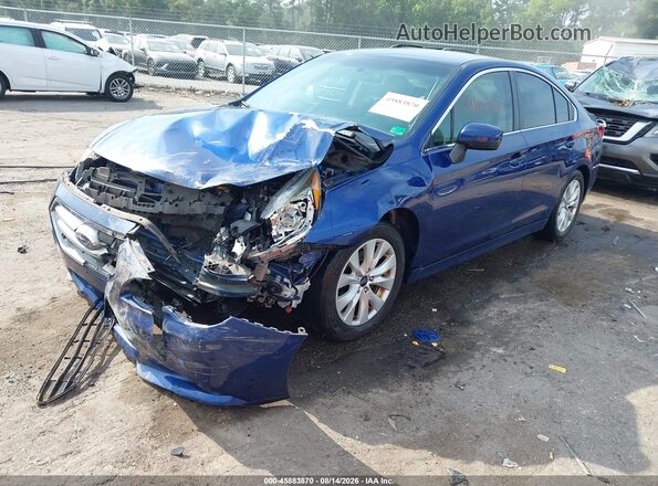 4S3BNAC6XG3012312 2016 SUBARU LEGACY Blue Передня ліва чверть