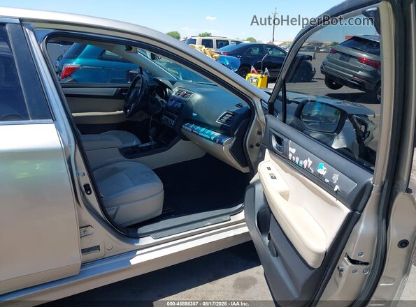 4S3BNAC6XG3048209 2016 SUBARU LEGACY Серебряный Вид салона спереди