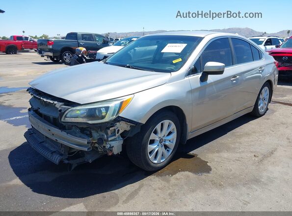 4S3BNAC6XG3048209 2016 SUBARU LEGACY Серебряный Передняя левая четверть
