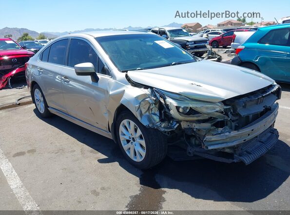 4S3BNAC6XG3048209 2016 SUBARU LEGACY Серебряный Вид спереди