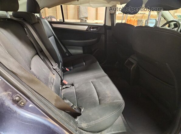 4S3BNAC6XH3013851 2017 SUBARU LEGACY Blue Հետևի նստատեղերի տեսք