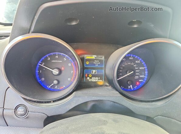 4S3BNAC6XH3047918 2017 SUBARU LEGACY Charcoal Vista del cuadro de instrumentos
