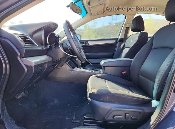 4S3BNAC6XH3061530 2017 SUBARU LEGACY Gray წინა სალონის ხედი