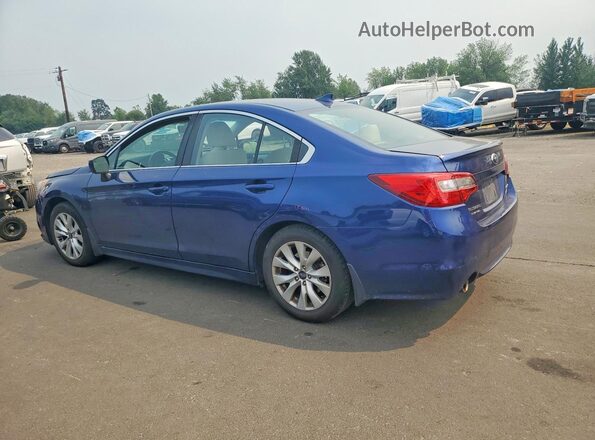 4S3BNAC6XH3065836 2017 SUBARU LEGACY Blue Задня ліва чверть