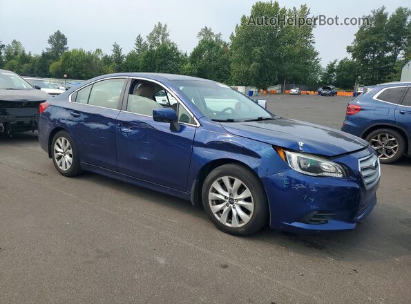 4S3BNAC6XH3065836 2017 SUBARU LEGACY Blue Передня права чверть
