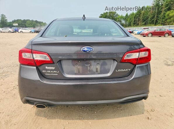 4S3BNAC6XJ3011023 2018 SUBARU LEGACY Gray Вид ззаду
