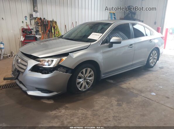 4S3BNAD60H3062071 2017 SUBARU LEGACY Silver წინა მარცხენა ხედი სამი მეოთხედიდან