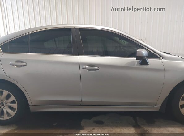 4S3BNAD60H3062071 2017 SUBARU LEGACY Silver უკანა სალონის ხედი