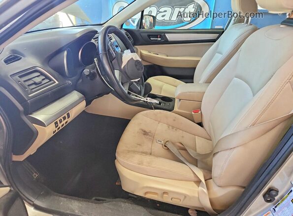4S3BNAD61G3044919 2016 SUBARU LEGACY Tan Սալոնի դիմացի տեսք