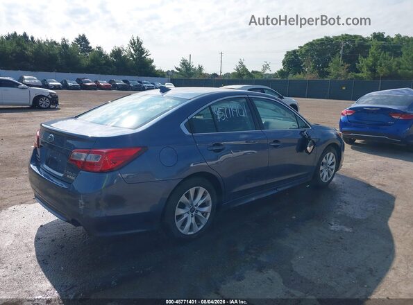 4S3BNAD61H3025403 2017 SUBARU LEGACY Синий Задняя правая четверть