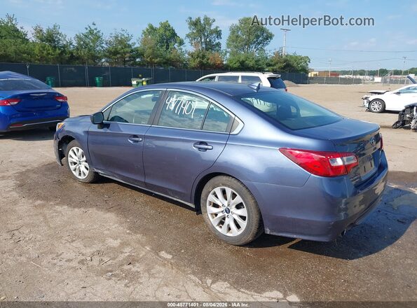 4S3BNAD61H3025403 2017 SUBARU LEGACY Синий Задняя левая четверть