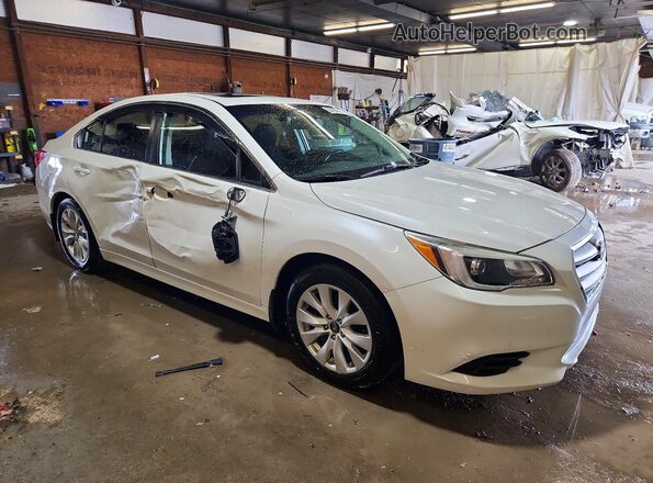 4S3BNAD61H3042220 2017 SUBARU LEGACY White Delantero derecho