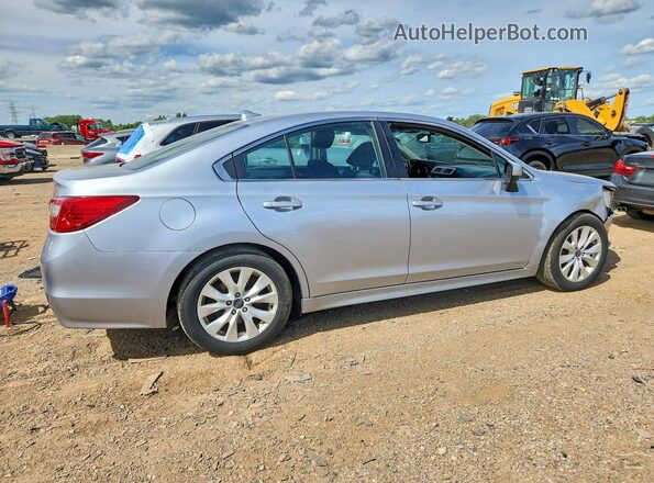 4S3BNAD62H3003281 2017 SUBARU LEGACY Silver Հետևի աջ