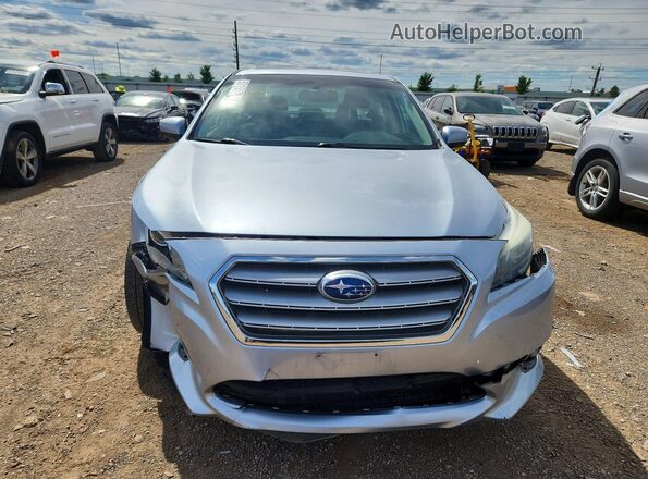 4S3BNAD62H3003281 2017 SUBARU LEGACY Silver Դիմացի տեսք