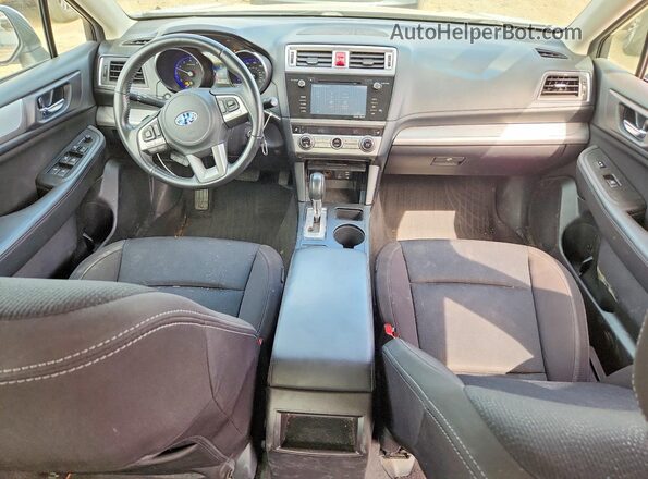 4S3BNAD62H3003281 2017 SUBARU LEGACY Silver Առջևի վահանակի տեսք