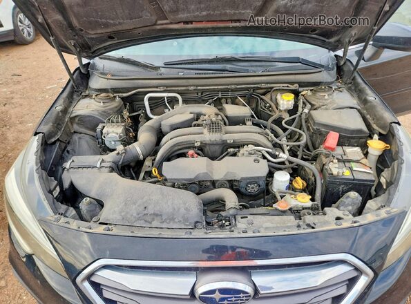 4S3BNAD63J3016711 2018 SUBARU LEGACY Black Vista interior trasera