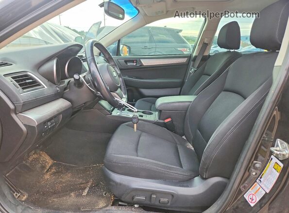4S3BNAD63J3016711 2018 SUBARU LEGACY Black Vista interior delantera
