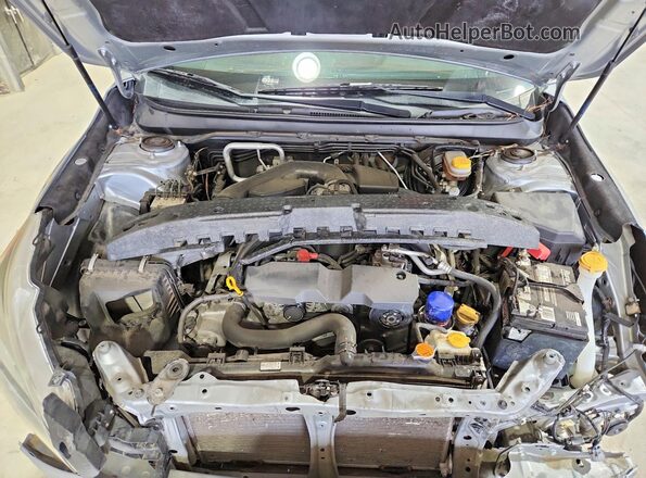 4S3BNAD64H3029087 2017 SUBARU LEGACY Silver Rear interior view