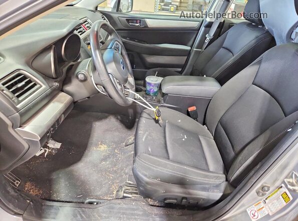 4S3BNAD64H3029087 2017 SUBARU LEGACY Silver Front interior view