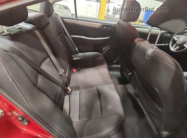 4S3BNAD65G3064171 2016 SUBARU LEGACY Red Vista de los asientos traseros