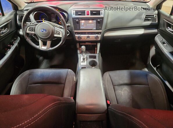 4S3BNAD65G3064171 2016 SUBARU LEGACY Red Vista del salpicadero