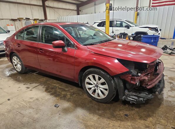 4S3BNAD65G3064171 2016 SUBARU LEGACY Red Delantero derecho