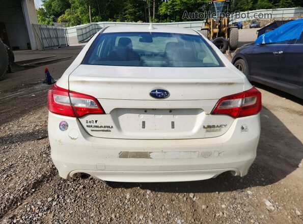 4S3BNAD66G3004612 2016 SUBARU LEGACY White Вид ззаду