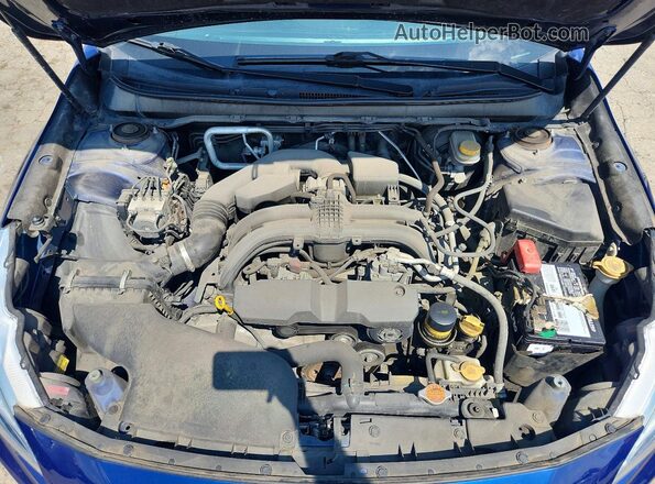 4S3BNAD68H3065462 2017 SUBARU LEGACY Blue Սալոնի հետևի տեսք