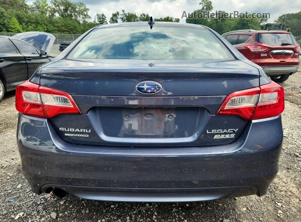 4S3BNAD6XH3049263 2017 SUBARU LEGACY Blue Vista trasera
