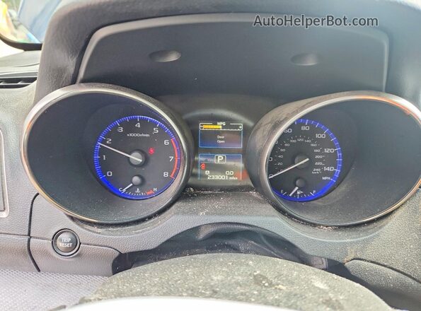 4S3BNAD6XH3049263 2017 SUBARU LEGACY Blue Vista del cuadro de instrumentos