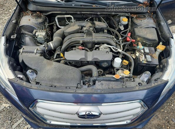 4S3BNAD6XH3049263 2017 SUBARU LEGACY Blue Vista interior trasera
