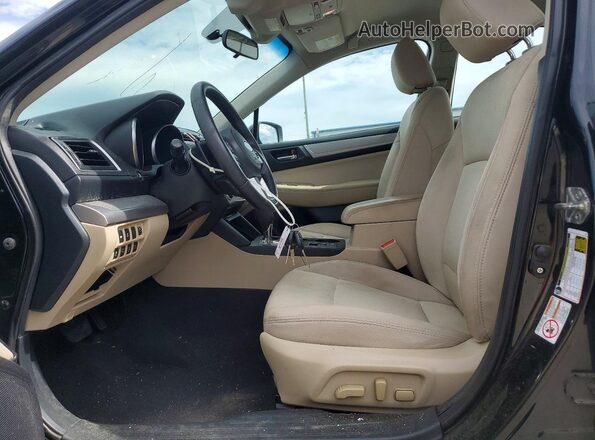 4S3BNAF60G3007129 2016 SUBARU LEGACY Black Սալոնի դիմացի տեսք