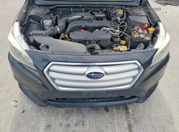 4S3BNAF60G3007129 2016 SUBARU LEGACY Black Սալոնի հետևի տեսք