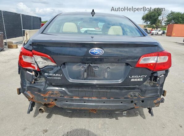 4S3BNAF60G3007129 2016 SUBARU LEGACY Black Հետևի տեսք