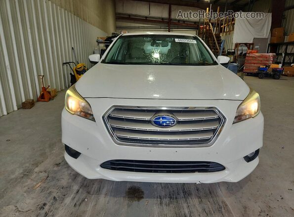4S3BNAF60G3030135 2016 SUBARU LEGACY White Դիմացի տեսք