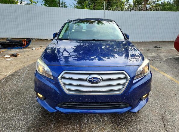 4S3BNAF60H3049804 2017 SUBARU LEGACY Blue Вид спереду