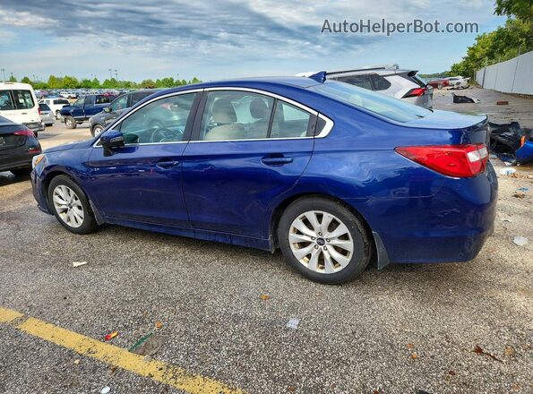4S3BNAF60H3049804 2017 SUBARU LEGACY Blue Задня ліва чверть