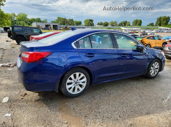 4S3BNAF60H3049804 2017 SUBARU LEGACY Blue Задня права чверть