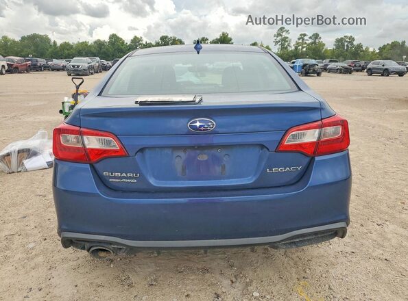 4S3BNAF60K3004370 2019 SUBARU LEGACY Blue Widok z tyłu