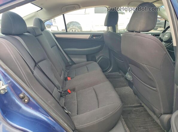 4S3BNAF60K3004370 2019 SUBARU LEGACY Blue Widok tylnych siedzeń